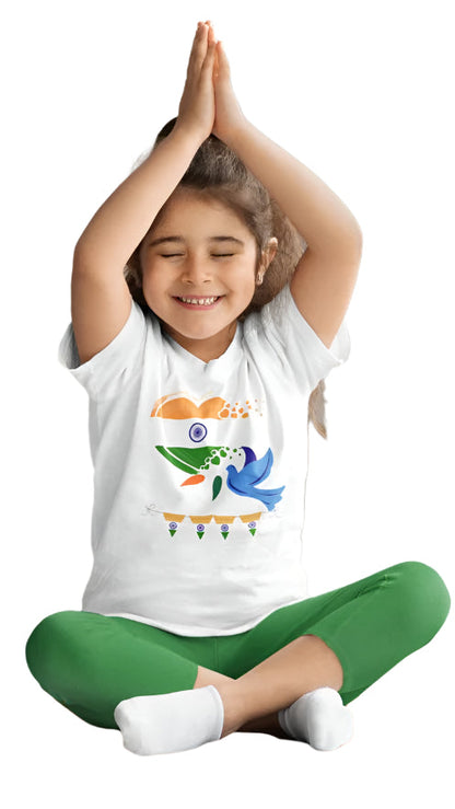 Republic Day Kids T-shirt by ZealforTee