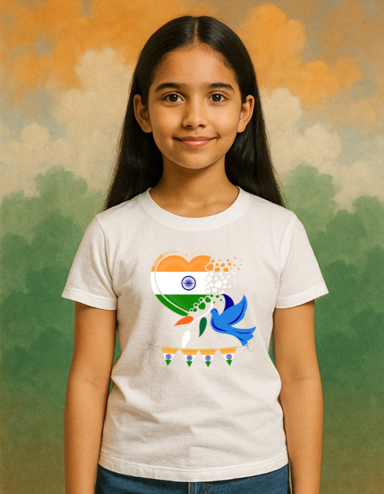 Independence Day Girl T-shirt by ZealforTee