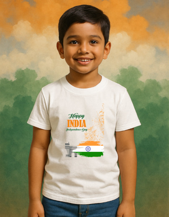 Republic Day Kids T-shirt by ZealforTee