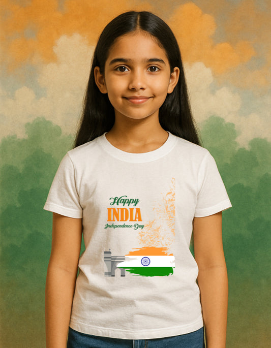 Independence Day Girl T-shirt by ZealforTee