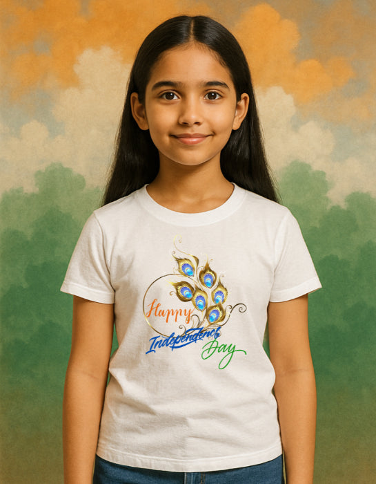 Independence Day Girl T-shirt by ZealforTee