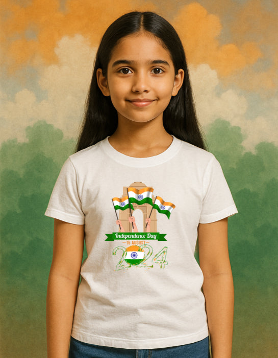 Independence Day Kids T-shirt by ZealforTee