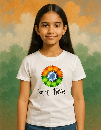 Republic Day Girl T-shirt by ZealforTee
