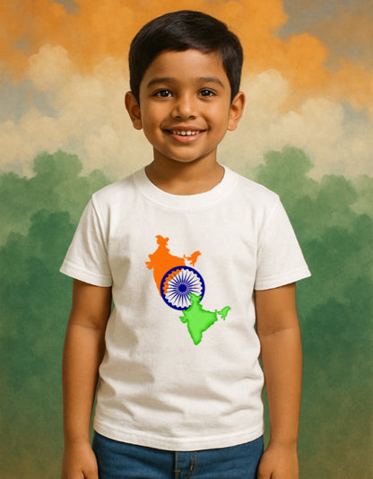 Republic Day Kids T-shirt by ZealforTee