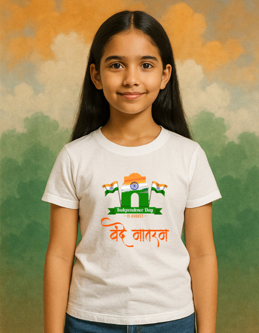 Independence Day Girl T-shirt by ZealforTee