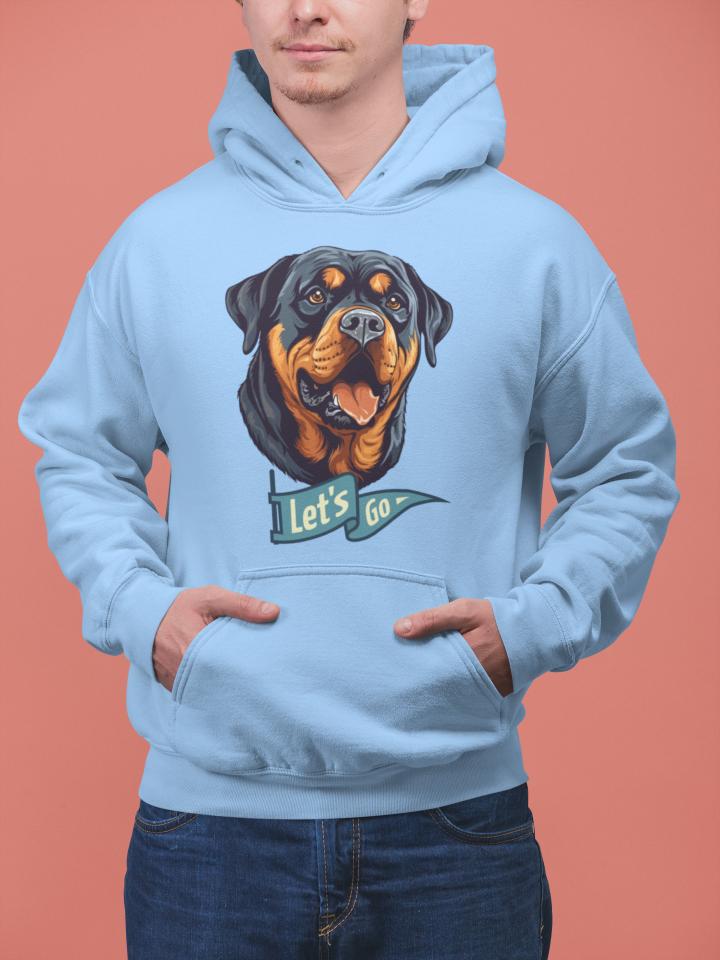 Men's Man BFF Hoodie Sweatshirt Maroon by ZealforTee