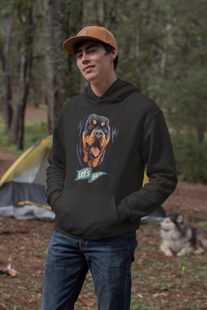 Men's Man BFF Hoodie Sweatshirt Mint by ZealforTee