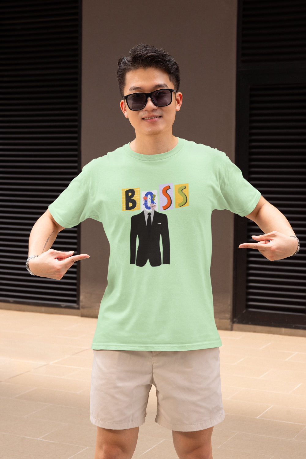 Men's Boss Printed graphic T-shirt