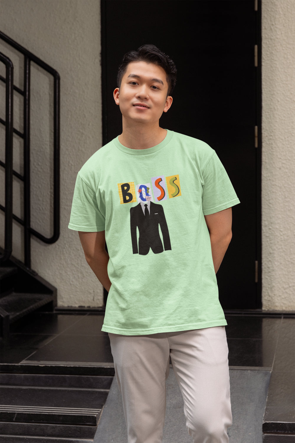 Men's Boss Printed graphic T-shirt