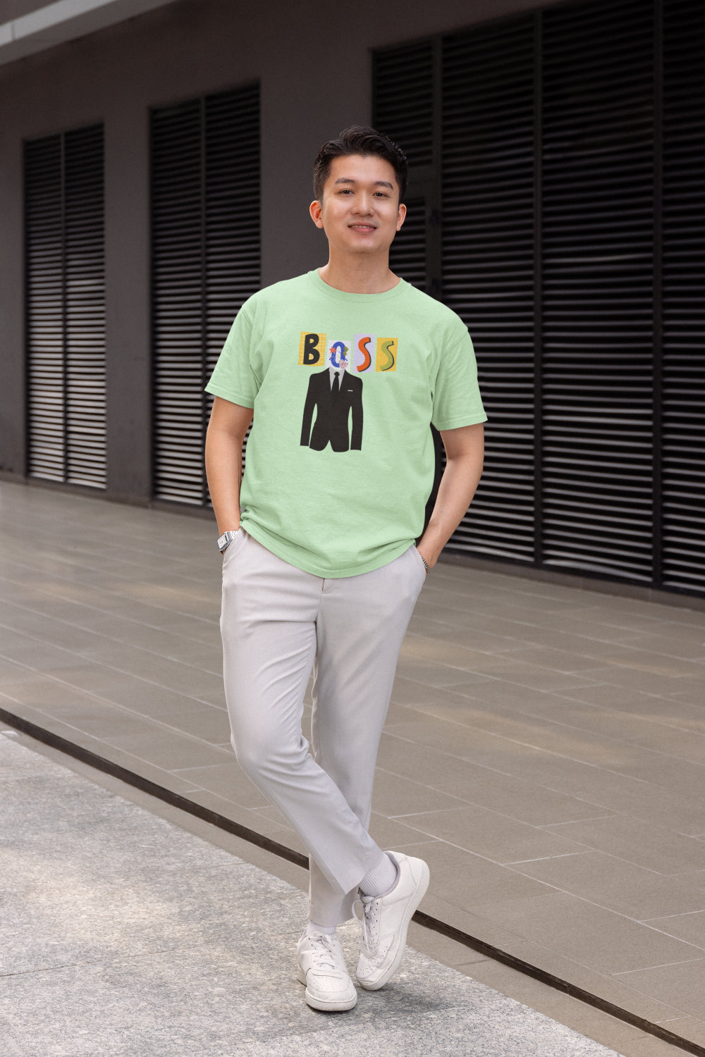 Men's Boss Printed graphic T-shirt