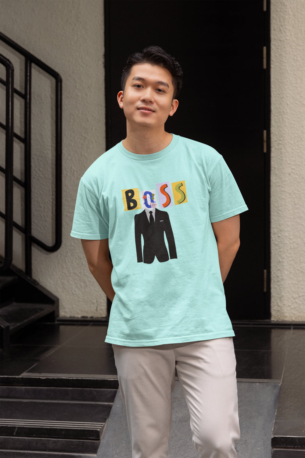 Men's Boss Printed graphic T-shirt