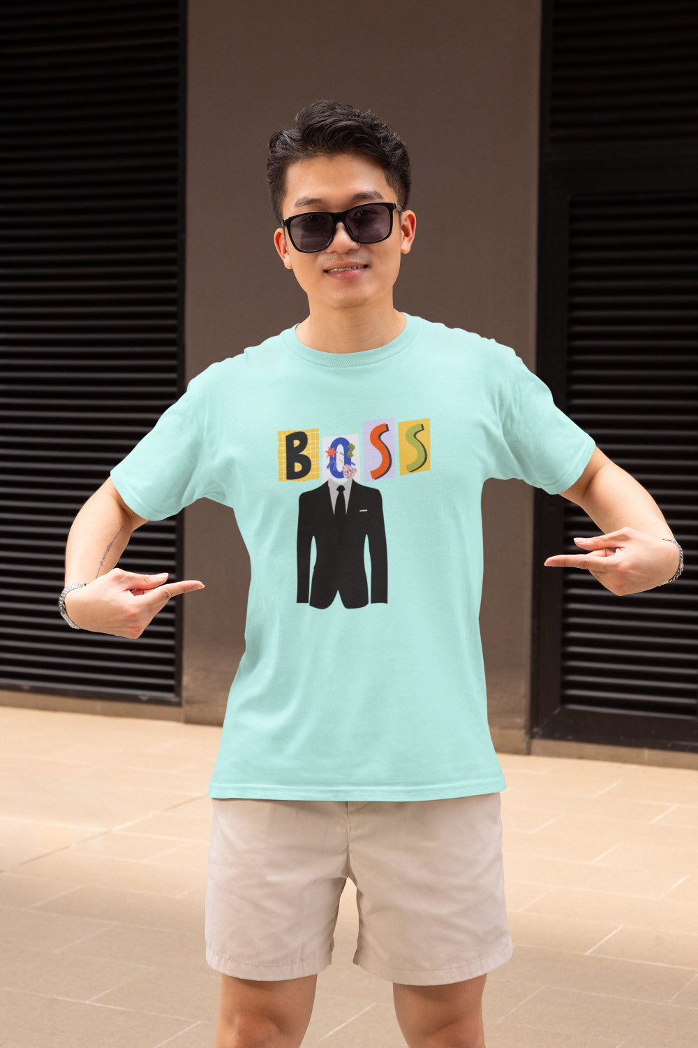 Men's Boss Printed graphic T-shirt