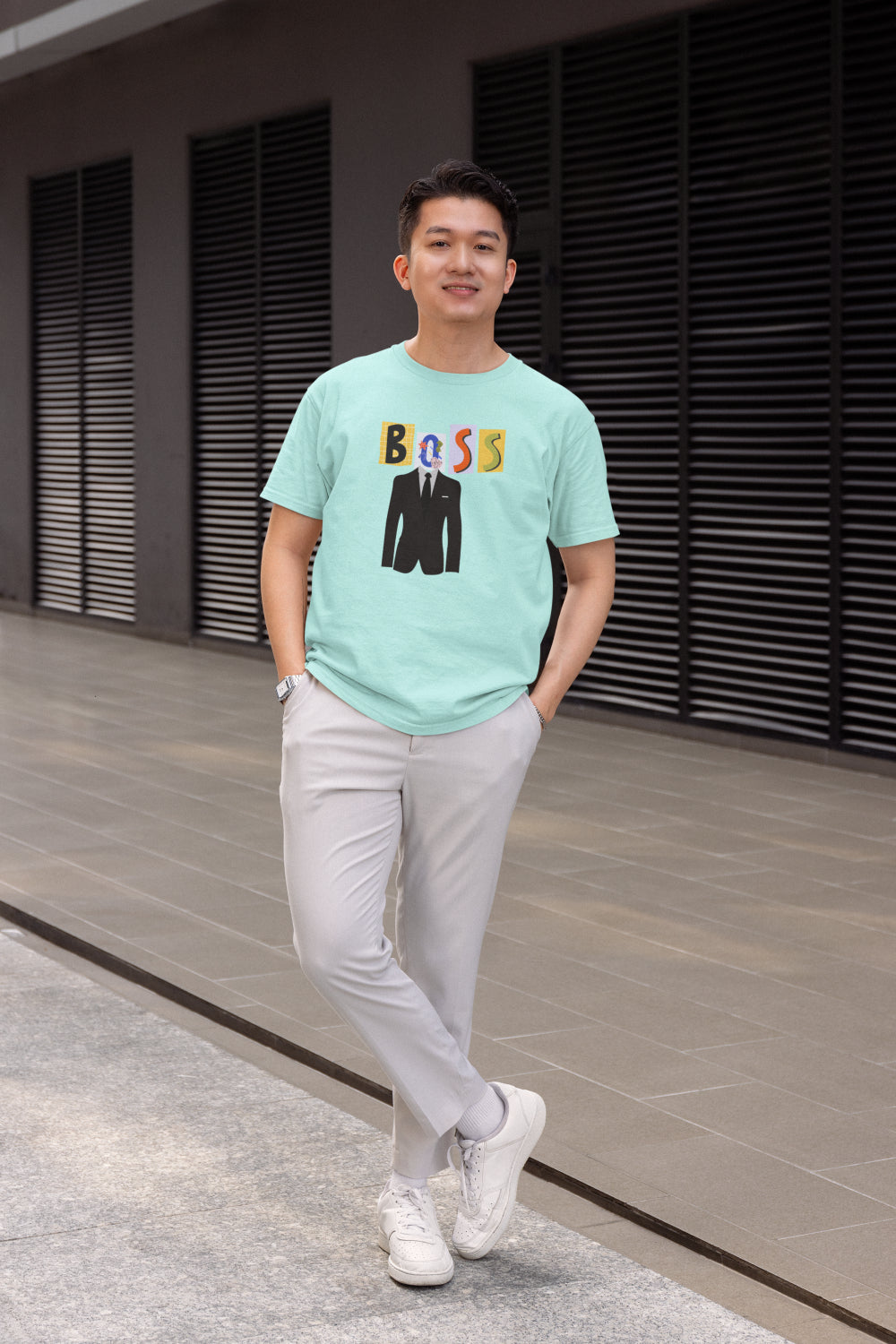 Men's Boss Printed graphic T-shirt