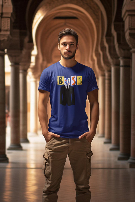 Men's Boss T-shirt Mint by ZealforTee