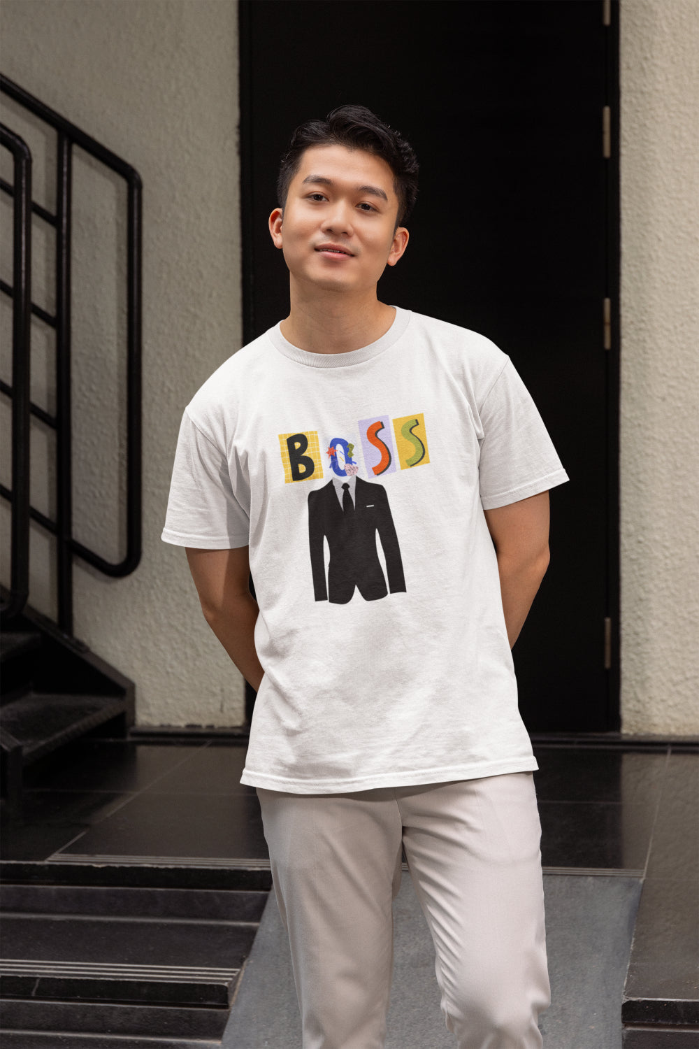 Men's Boss Printed graphic T-shirt
