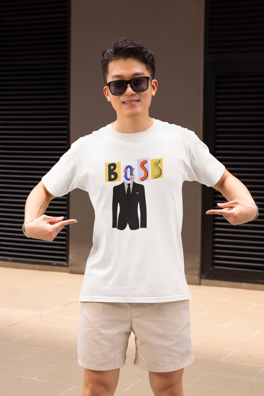 Men's Boss Printed graphic T-shirt