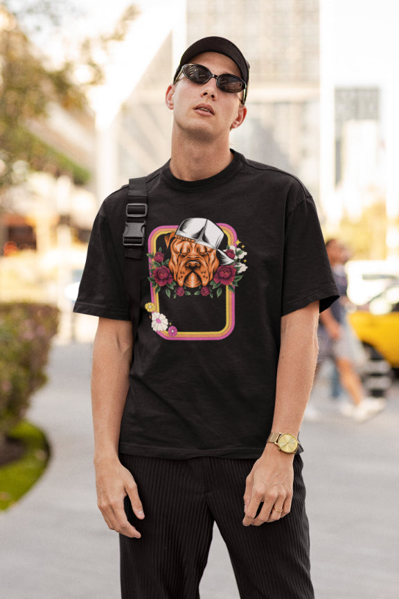 Men Illusive Canine Oversized T shirt