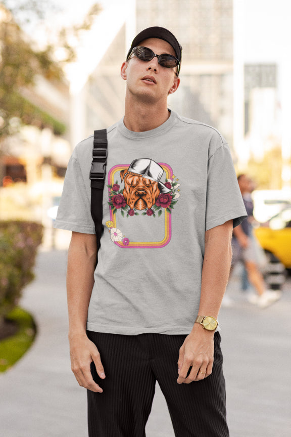 Men Illusive Canine Oversized T shirt