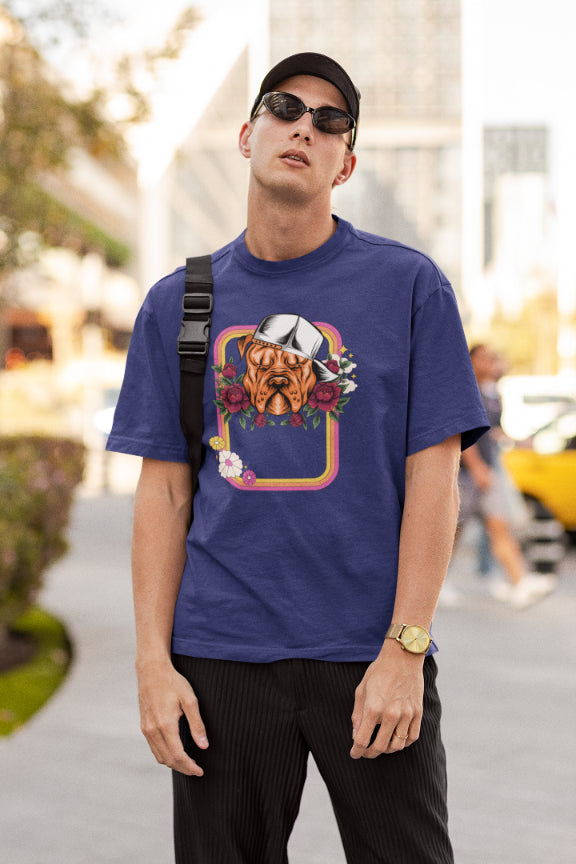 Men Illusive Canine Oversized T shirt