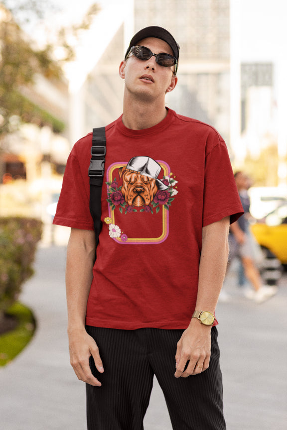 Men Illusive Canine Oversized T shirt