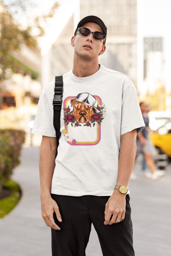 Men Illusive Canine Oversized T shirt