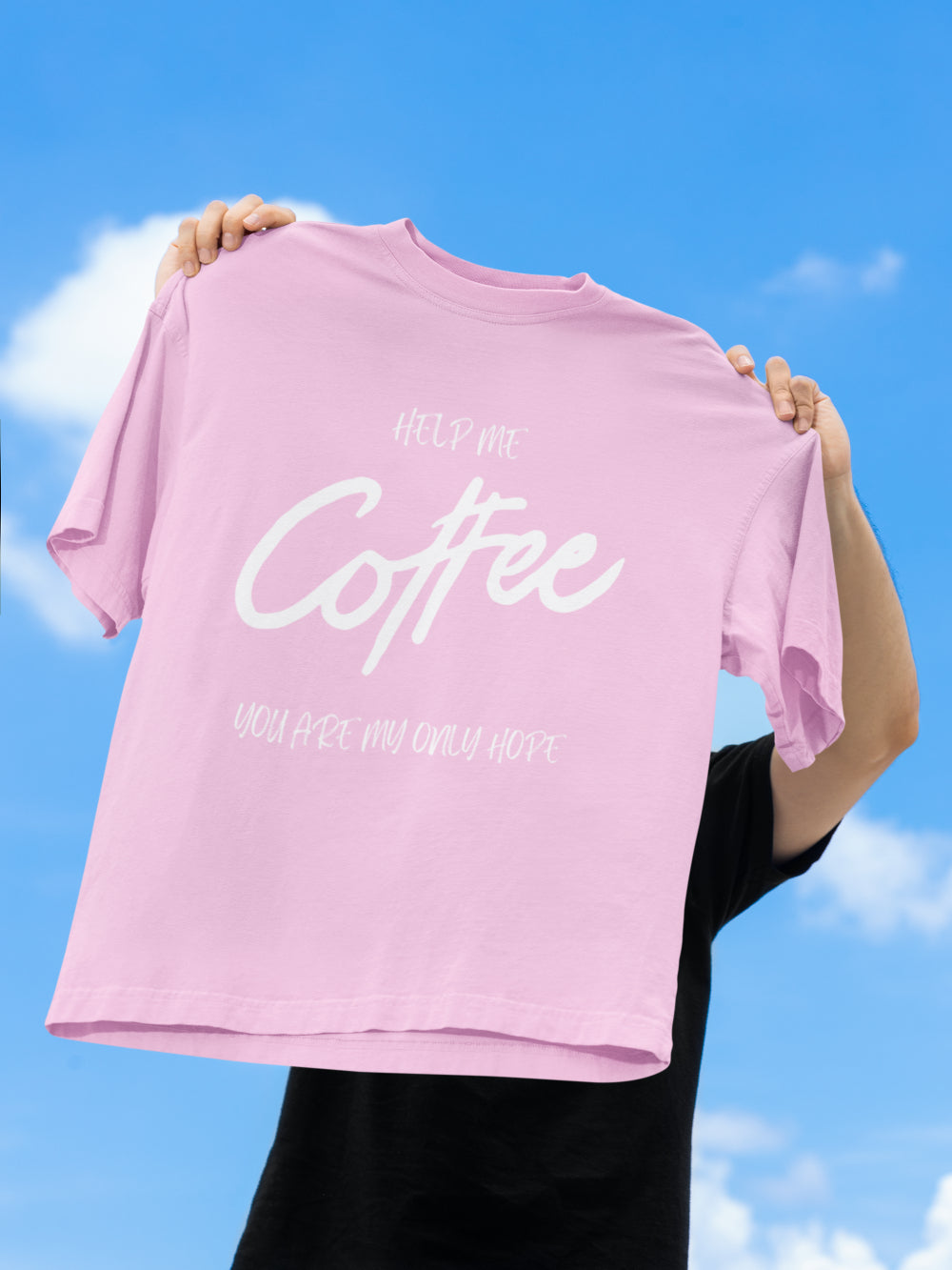 Men's Coffee T-Shirt pink by ZealforTee