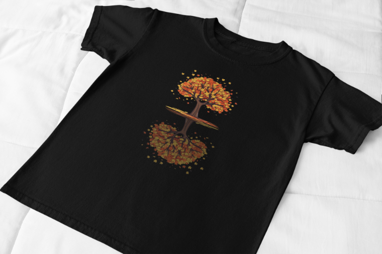 Men's Tree T-shirt Black by ZealforTee