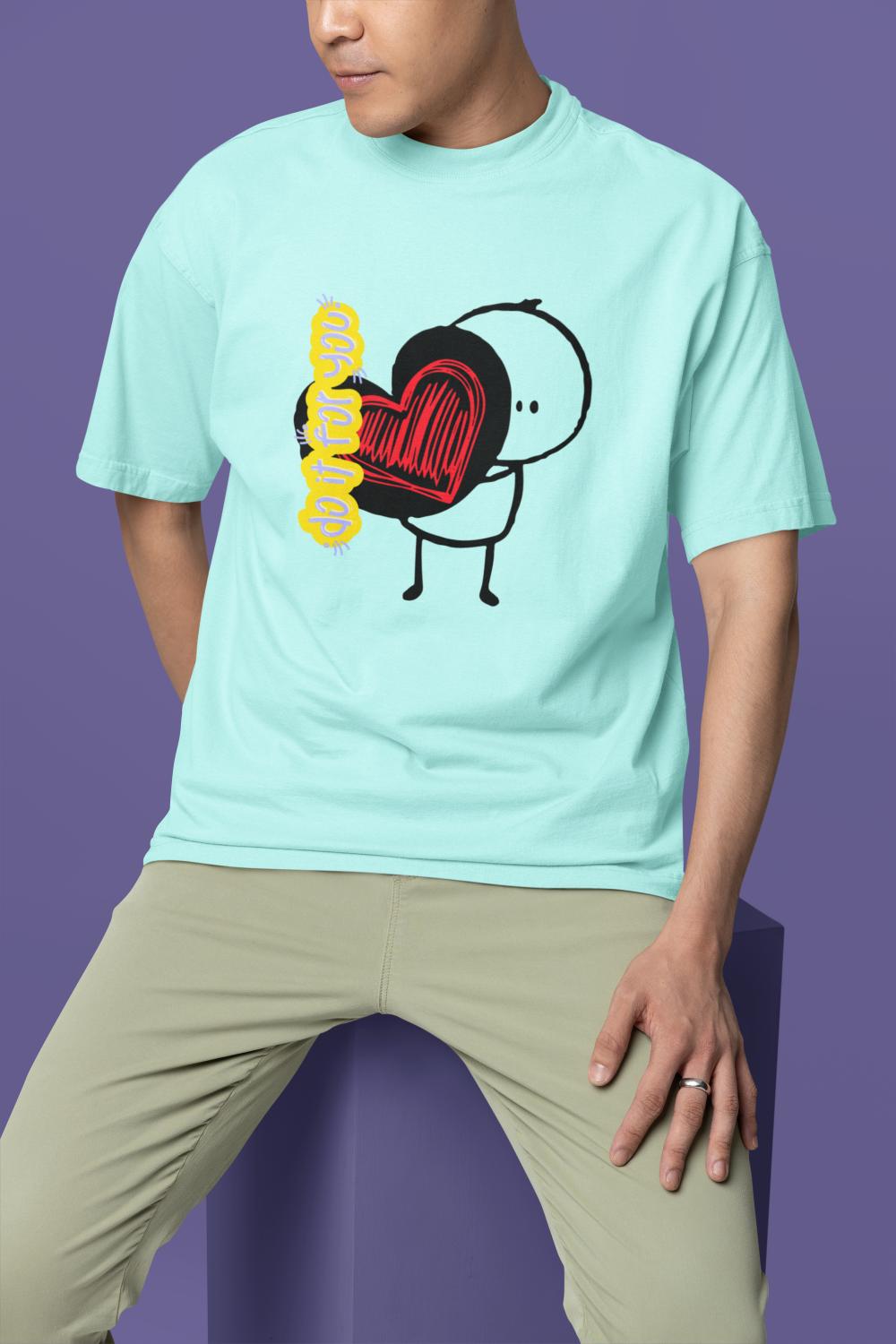 Men's Do It for You T-shirt Royal Blue by ZealforTee