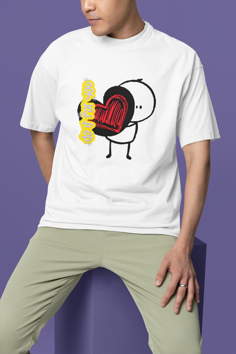 Men's Do It for You T-shirt Peach by ZealforTee