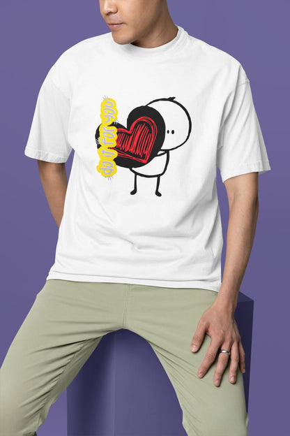 Men's Do It for You T-shirt Peach by ZealforTee