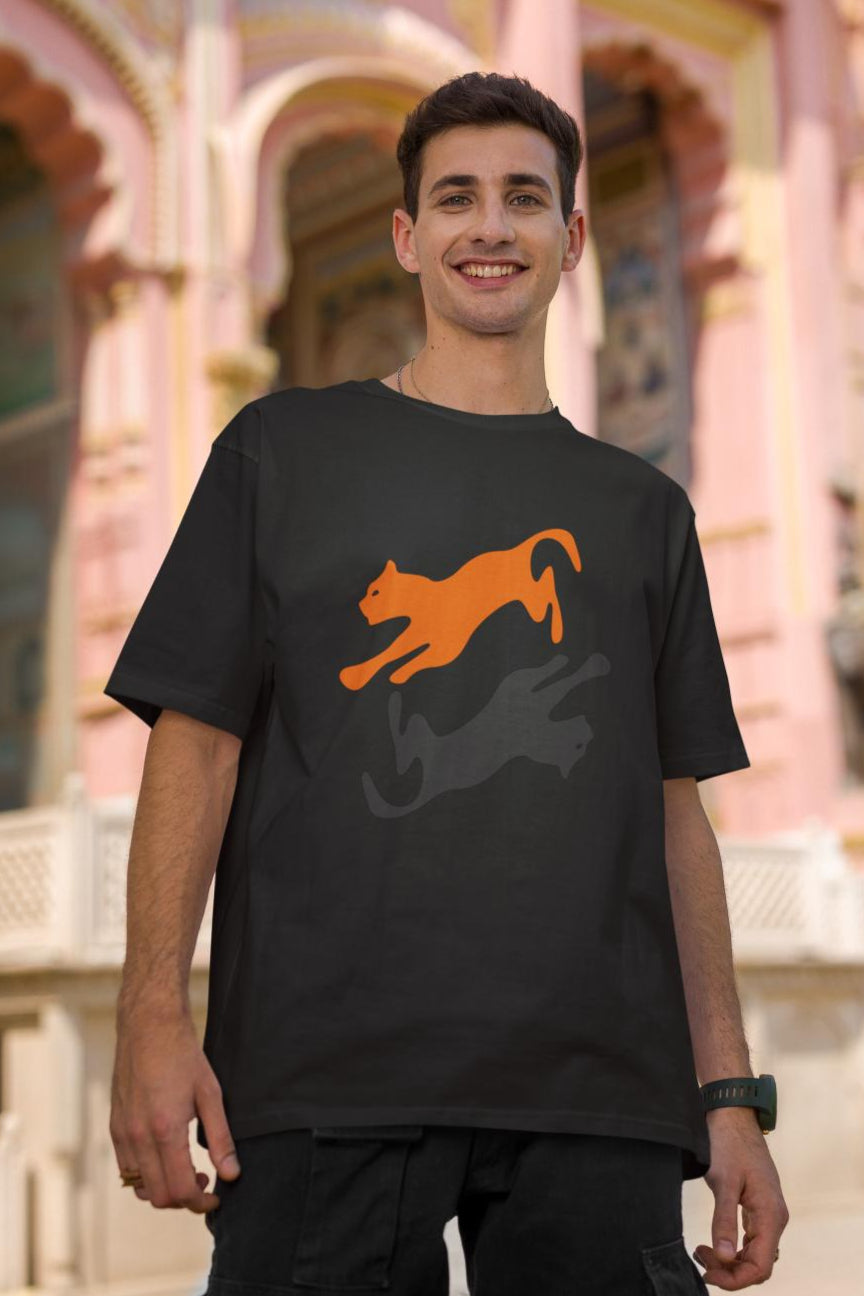 Men's Puma Oversized T shirt White by ZealforTee