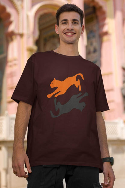 Men's Puma Oversized T shirt White by ZealforTee