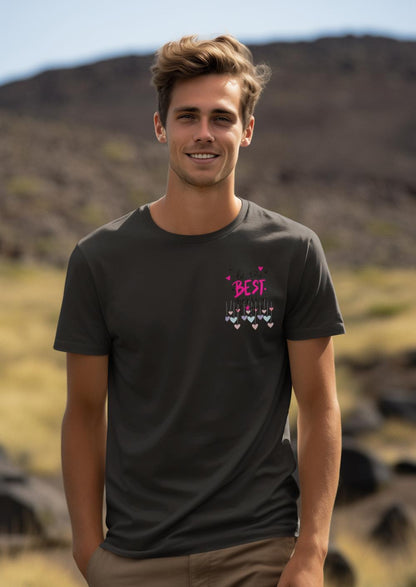 Men's Be the Best Version Pocket Print T-shirt White by ZealforTee