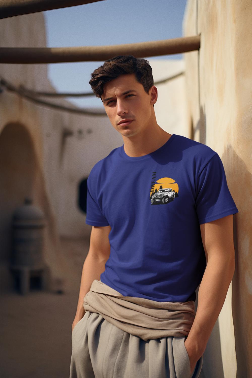 Men's Dream Car Pocket Print T-shirt by ZealforTee