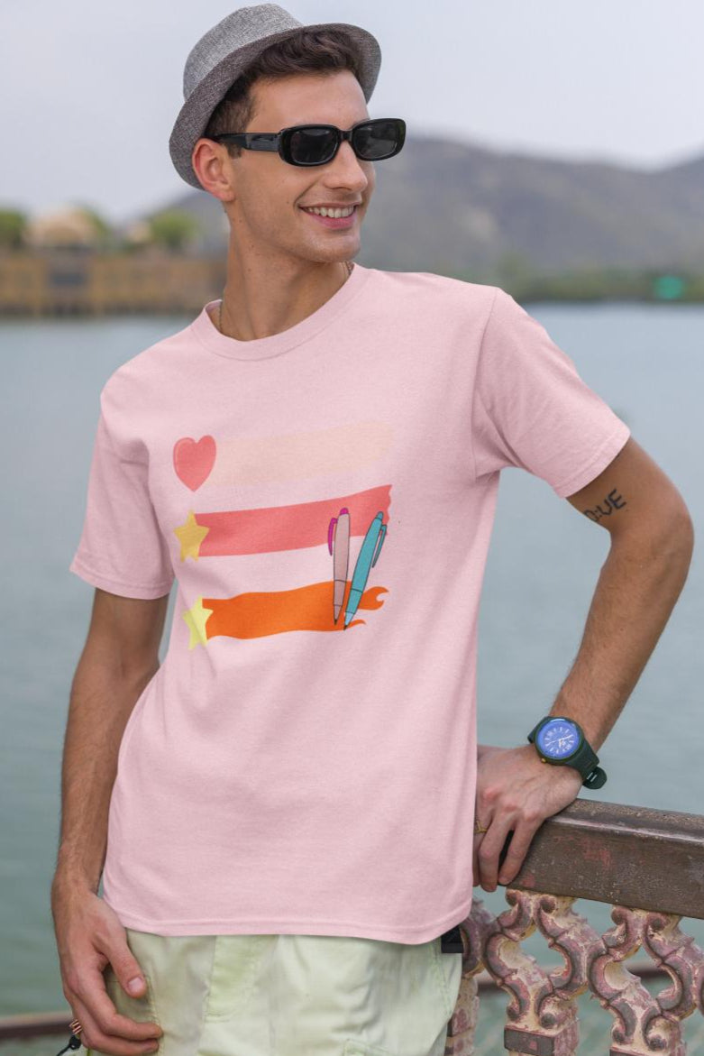 Men's Planner Oversized T shirt Maroon by ZealforTee