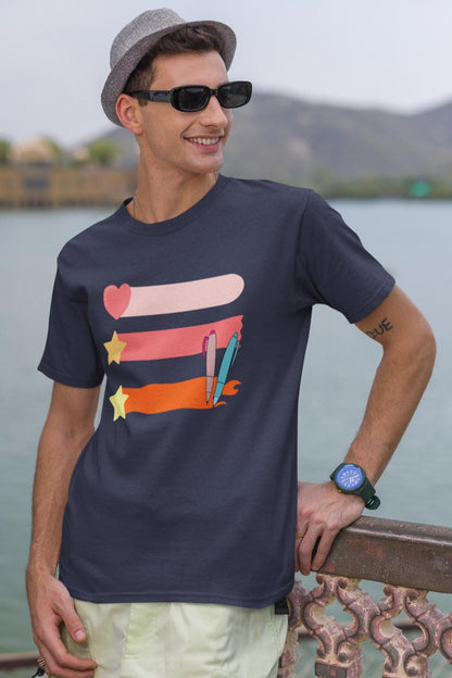 Men's Planner Oversized T shirt Maroon by ZealforTee