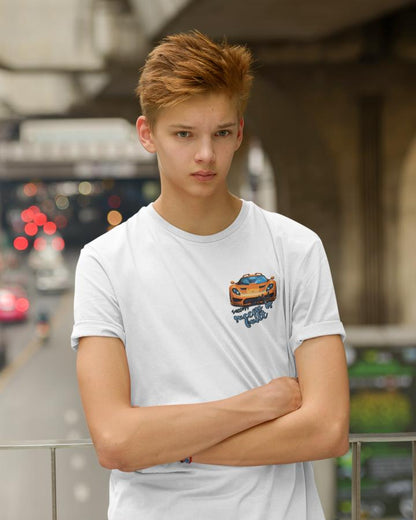 Men's Success Pocket Print T-shirt White by ZealforTee