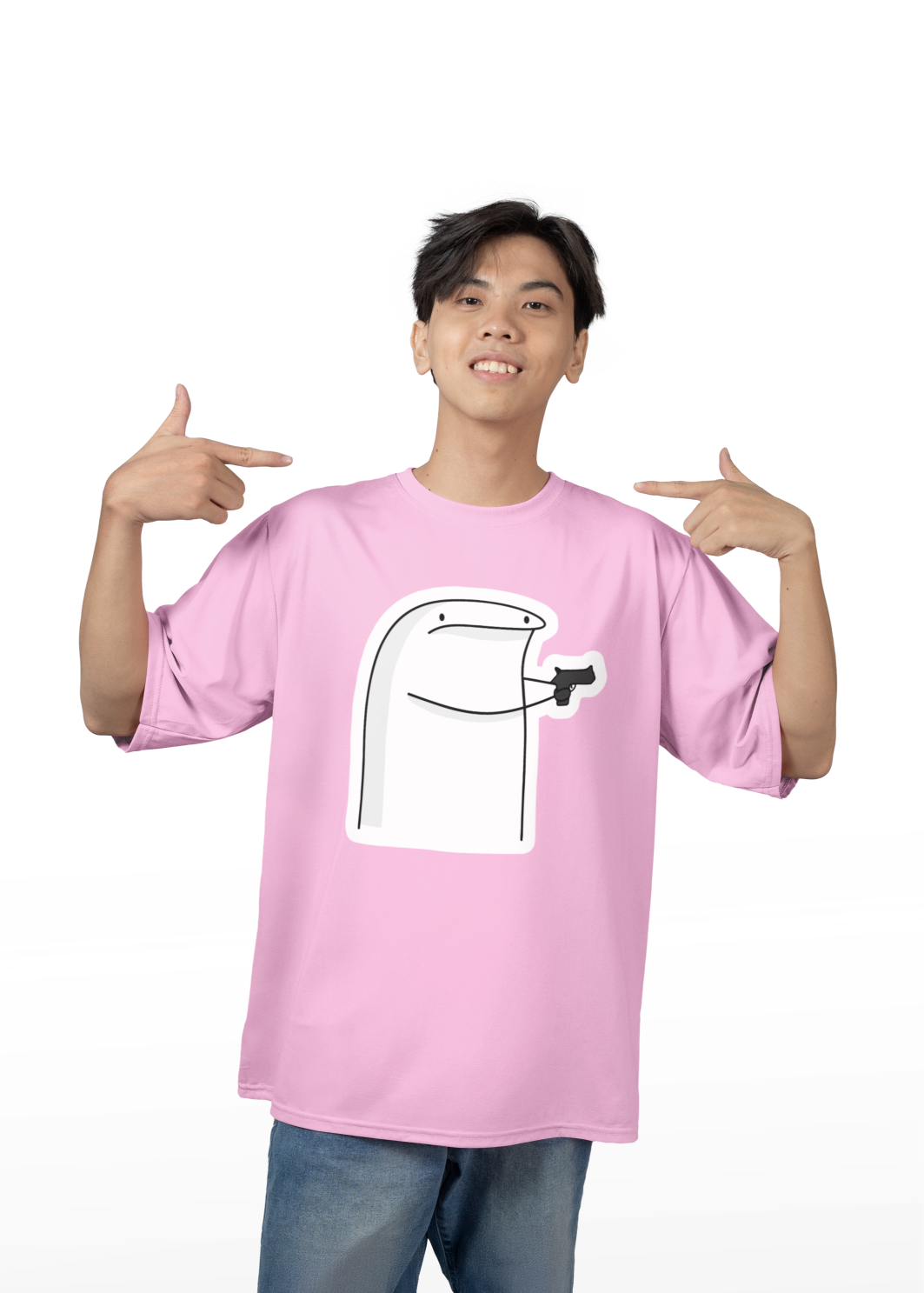 Men's Flork T-Shirt Iris Lavender by ZealforTee