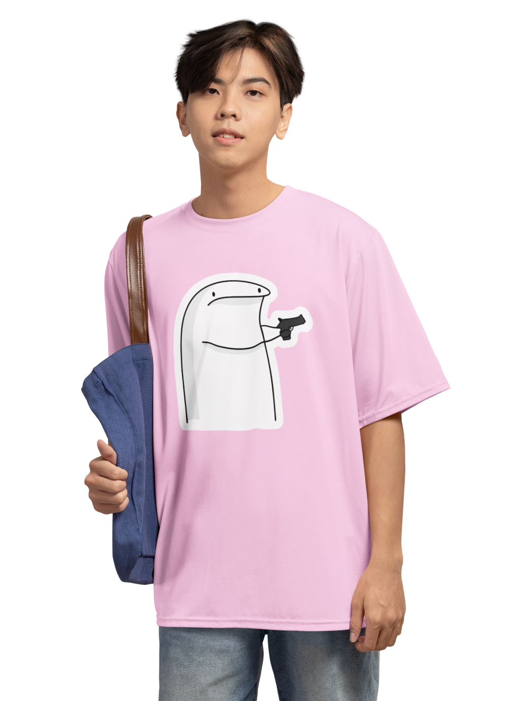 Men's Flork T-Shirt Iris Lavender by ZealforTee