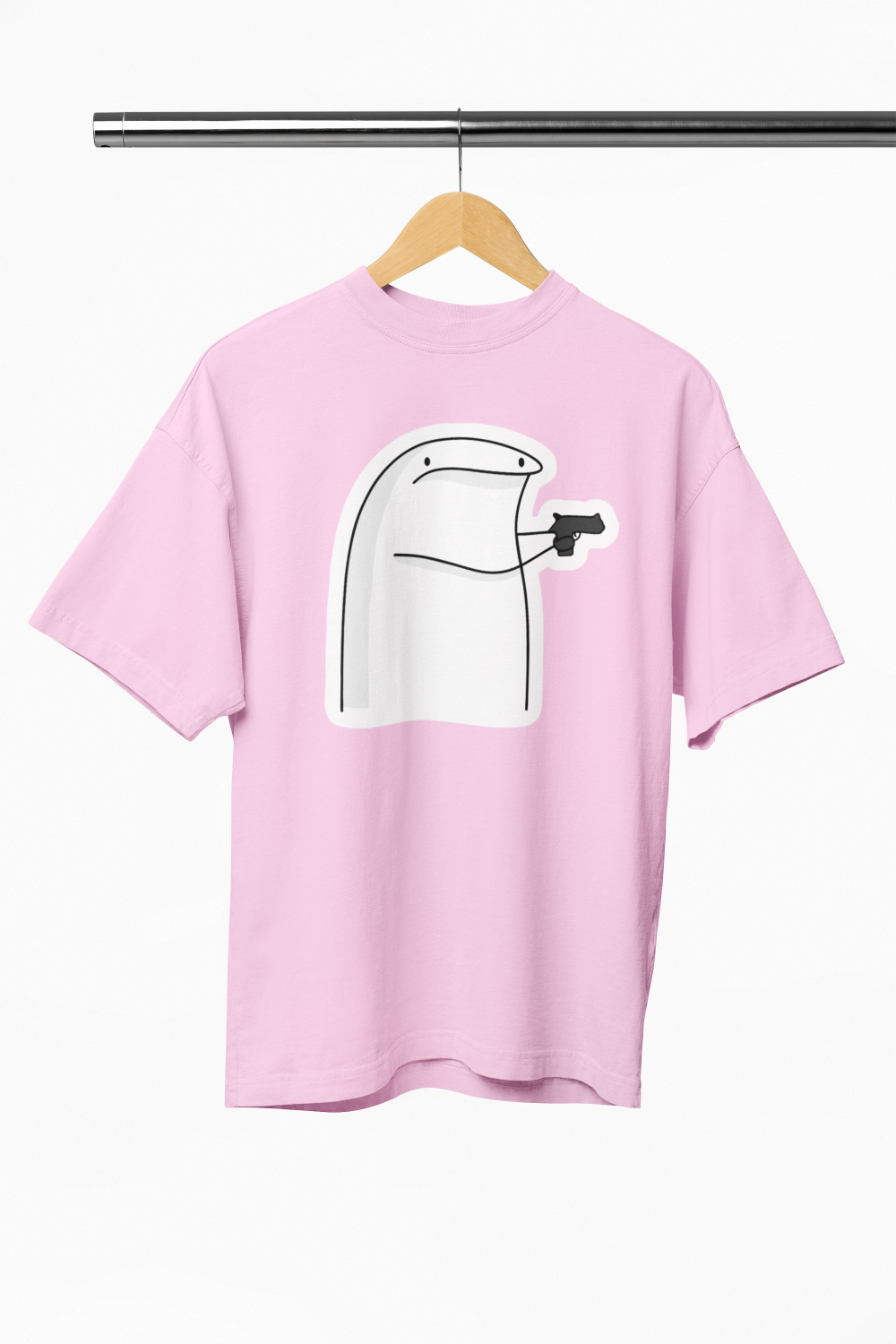 Men's Flork T-Shirt Iris Lavender by ZealforTee