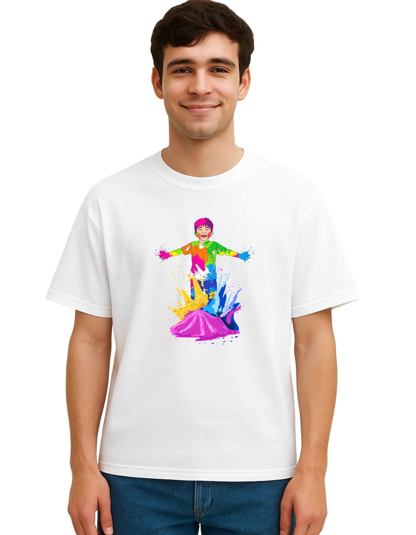 Men Holi T-shirt