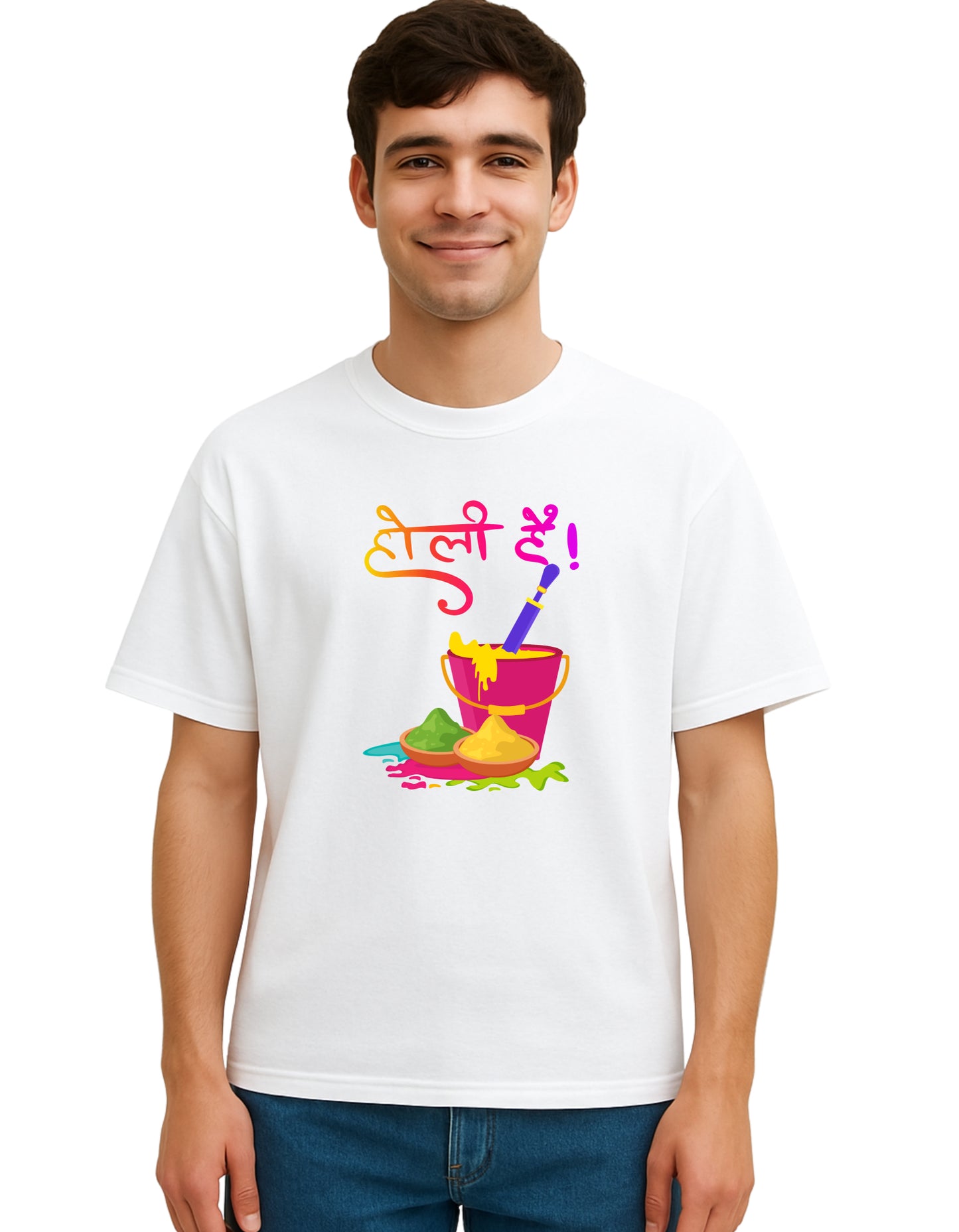 Men Holi T-shirt