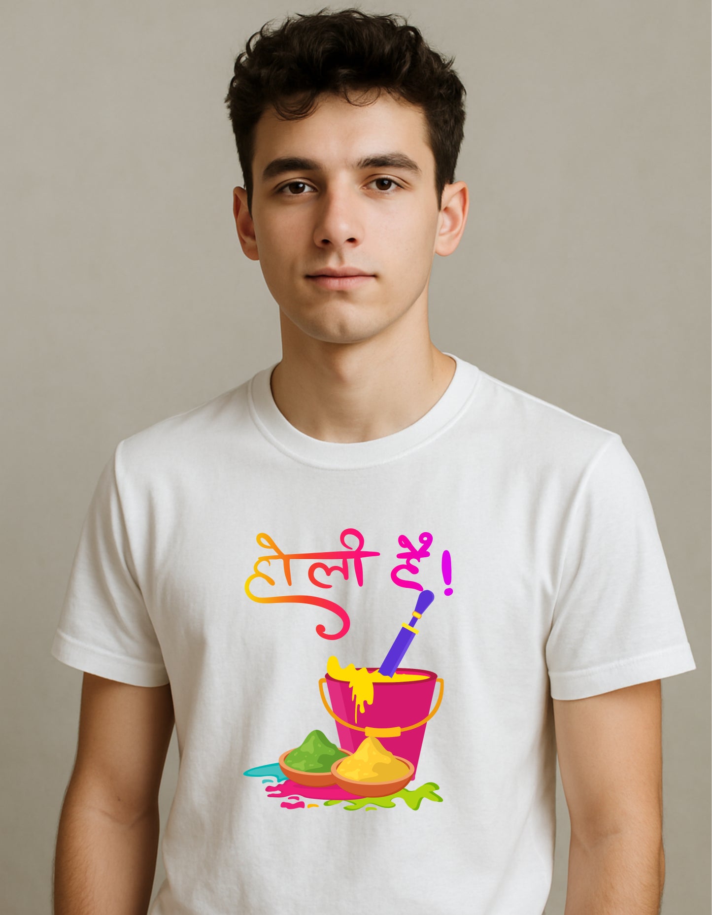 Men Holi T-shirt