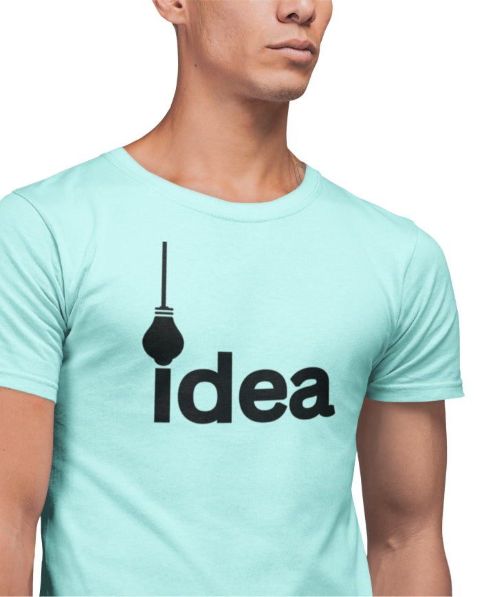 Men's Idea T-shirt Mint by ZealforTee
