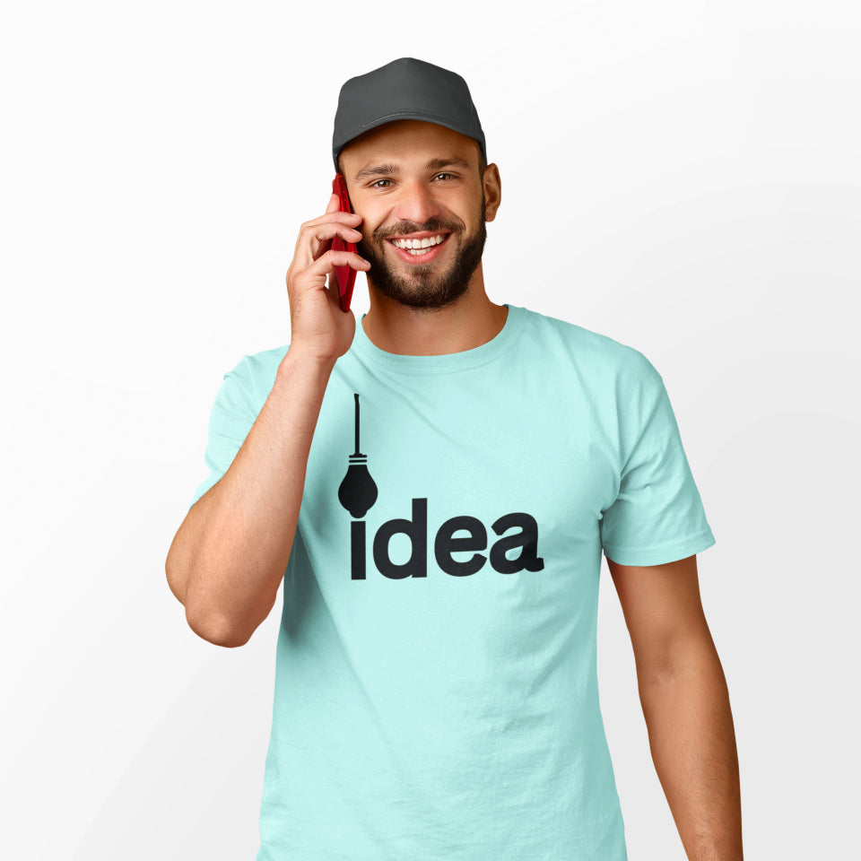 Men's Idea T-shirt Mint by ZealforTee