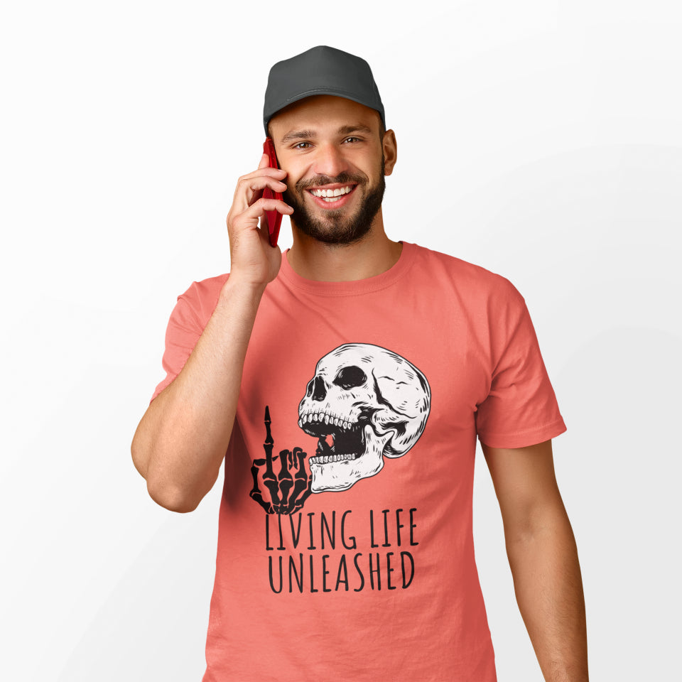 Men's Life T-shirt Mint by ZealforTee