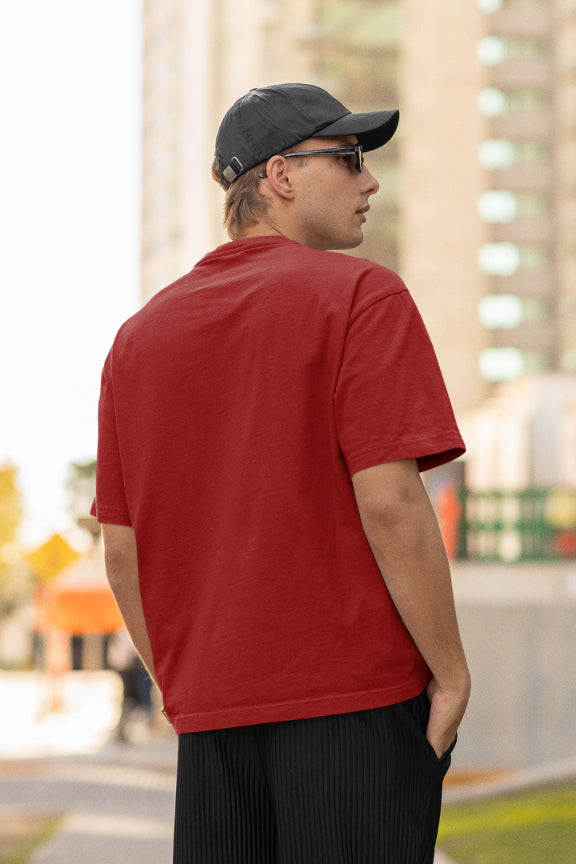 Men's Multicolored Imagination Oversized T shirt