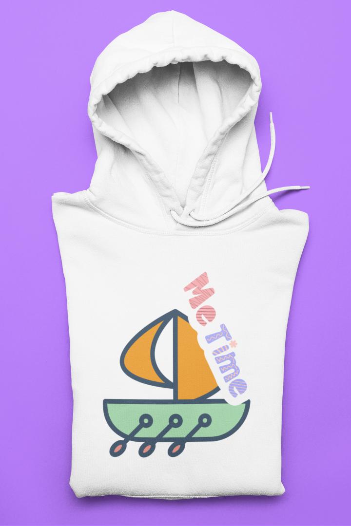 Women's Me Time Hoodie Sweatshirt Black by ZealforTee