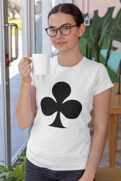 Women's Clubs T-shirt White by ZealforTee