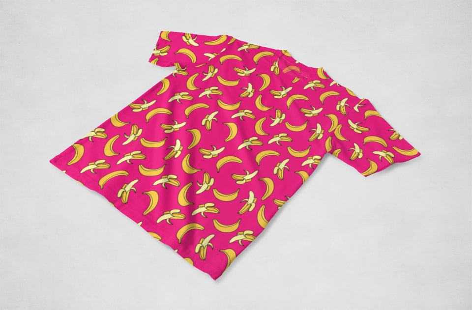 Men's All Over Print Bananas T-shirt